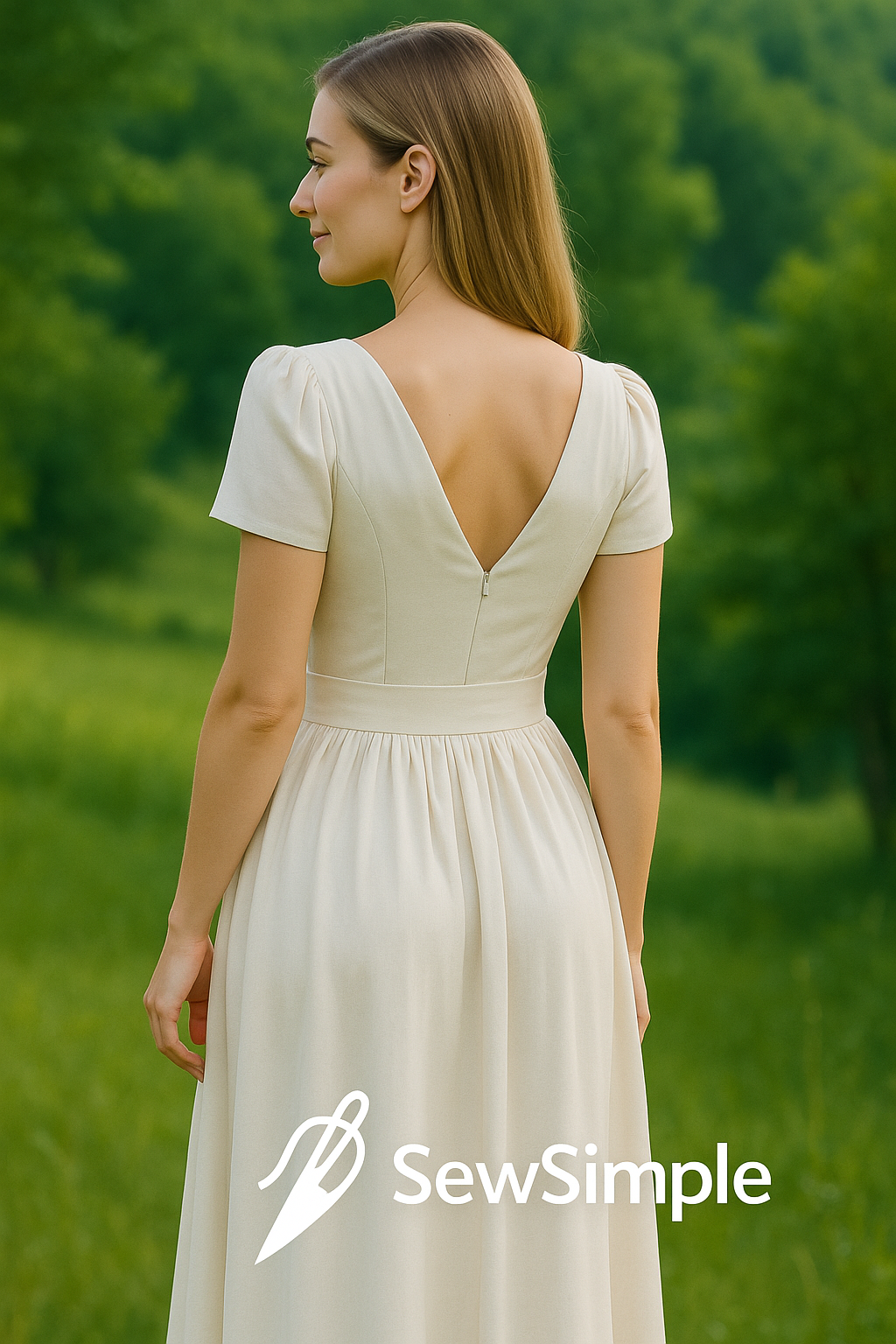 V-neck dress pattern, puff sleeve dress, pleated dress pattern, Renaissance dress pattern, elegant dress sewing pattern, formal dress pattern, historical dress sewing pattern, Renaissance gown sewing pattern, pleated skirt dress pattern, puff sleeve dress tutorial, V-neck puff sleeve dress, wedding dress sewing pattern, elegant evening dress pattern, vintage dress sewing, historical costume dress, Renaissance fair dress pattern, sewing pattern XS-5XL, custom fit dress, feminine dress pattern, elegant sewing
