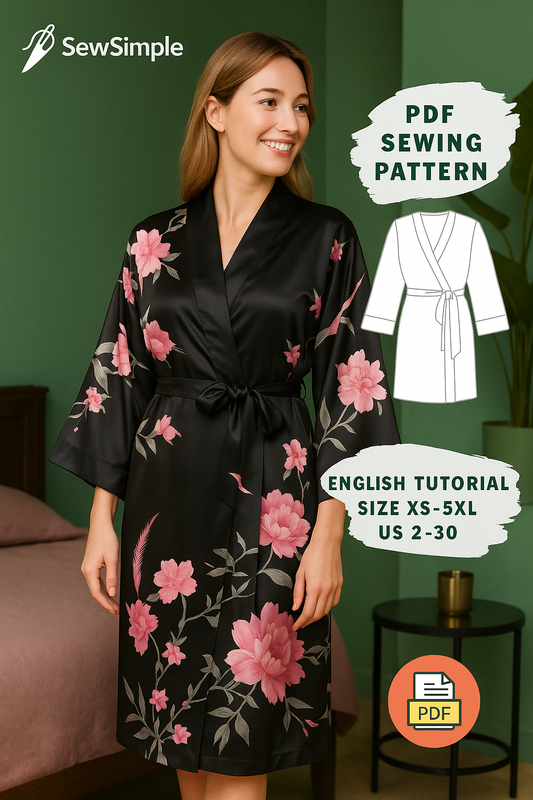floral kimono robe sewing pattern, lightweight robe sewing pattern, kimono robe with belt, night robe pattern, women’s kimono robe pattern, loose long kimono robe, loungewear sewing pattern, sewing pattern for robe, floral night robe pattern, robe with belt sewing, kimono-style robe pattern, loose fit robe sewing pattern, DIY floral robe, women’s loungewear sewing pattern, kimono robe PDF, comfortable robe pattern, elegant night robe, kimono robe with belt pattern, loungewear kimono pattern, sewing pattern 